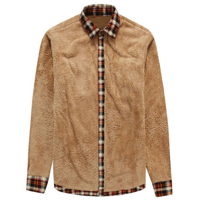 Double Pocket Plaid Shirt