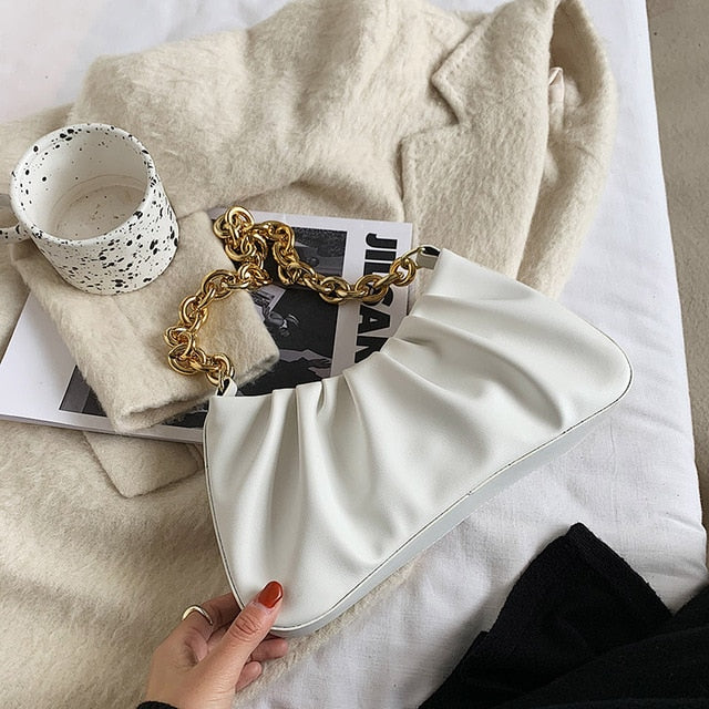 Chain & Ruffle Bag