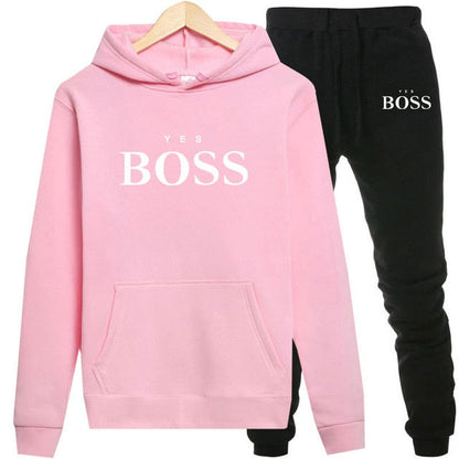Boss Hoodie Set