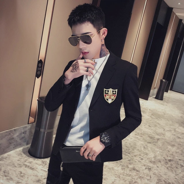 Embroidery Blazer