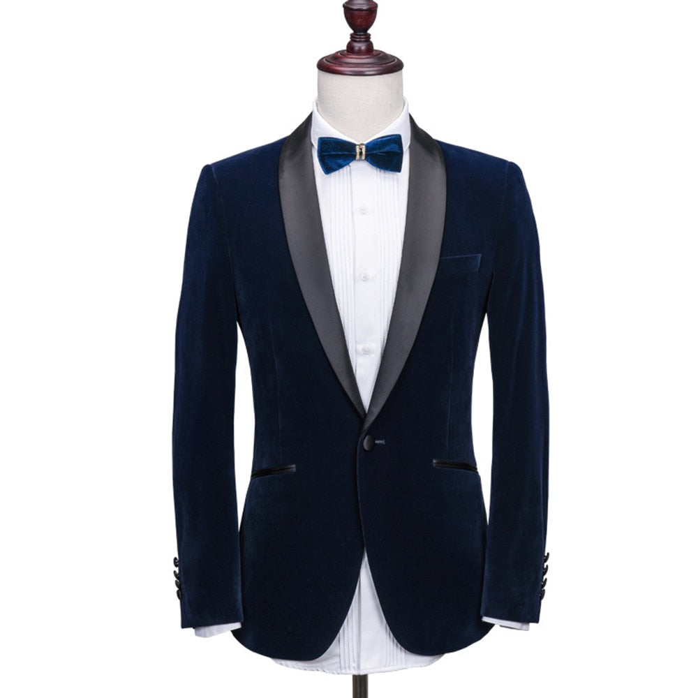 Velvet Tuxedo Suit