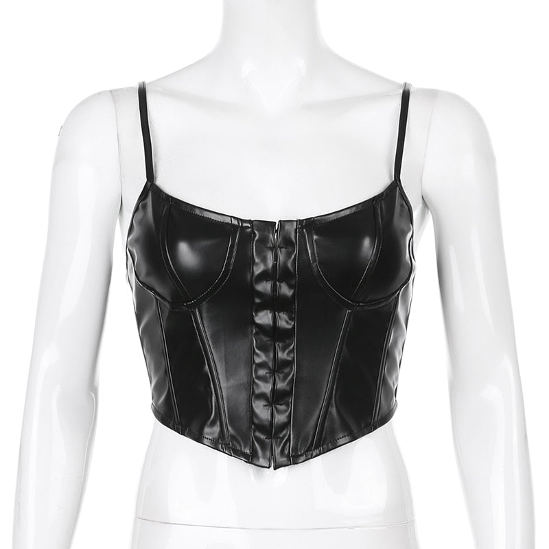 Leather Camisole