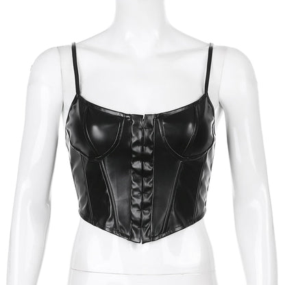 Leather Camisole
