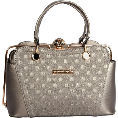 Luxury Trapeze Handle Bag