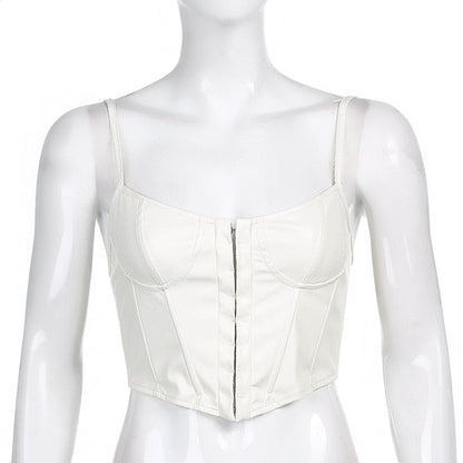 Leather Camisole