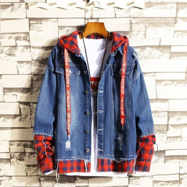 Denim Hoodie