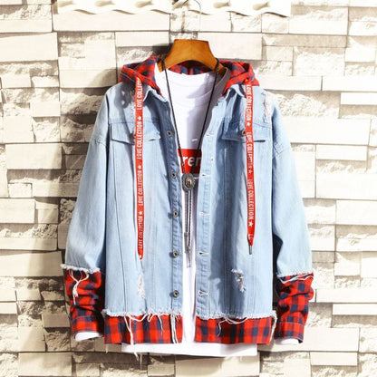 Denim Hoodie