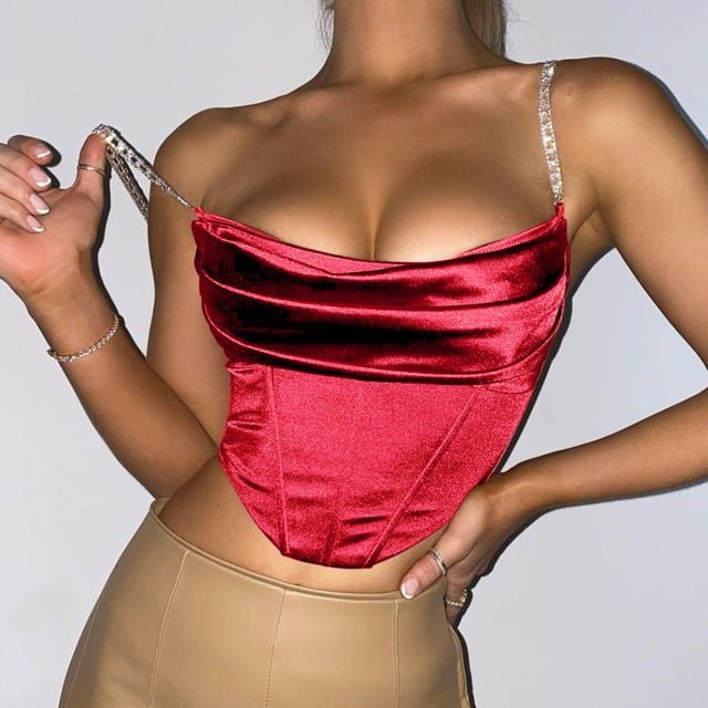 V Chain Tank Top