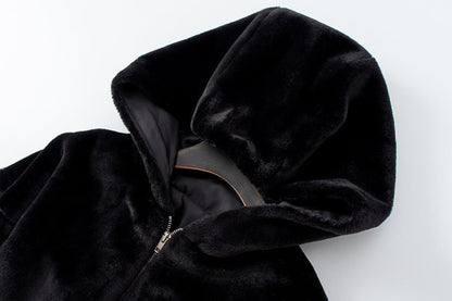 High Waist Hoodie Jacket