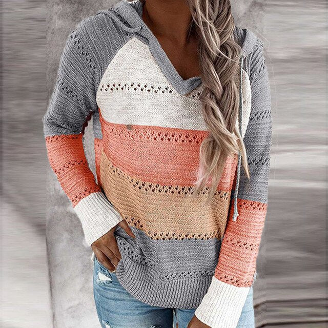V-Neck Hoodie