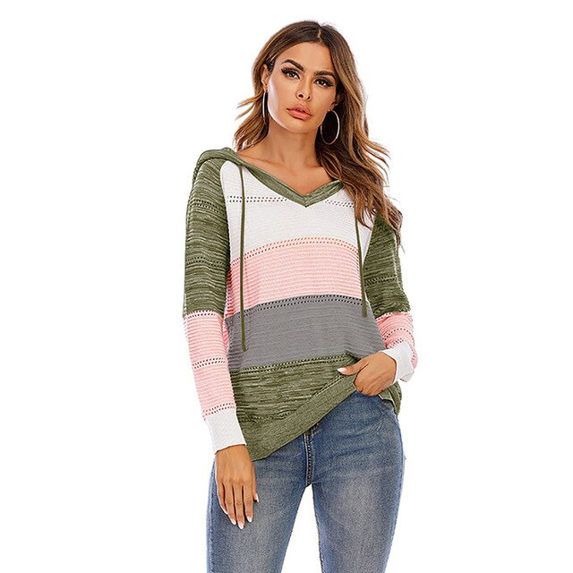 V-Neck Hoodie
