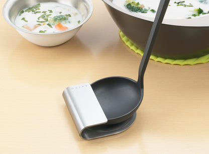 Eatoco Oki Ladle Stand – Stainless Steel Kitchen Tool (Made in Japan)