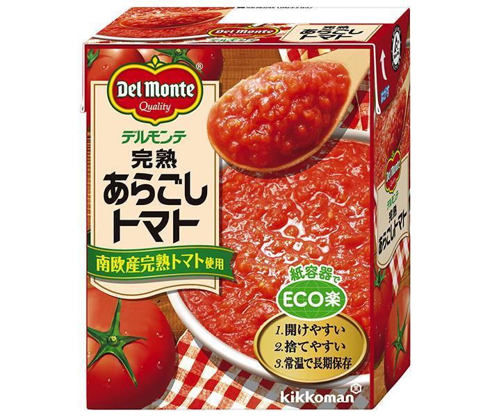 デルモンテ 完熟あらごしトマト 388g紙パック×12個入【日本出荷】