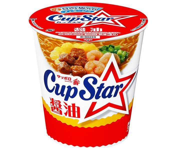 サンヨー食品 サッポロ一番 カップスター 醤油 71g×12個入【日本出荷】