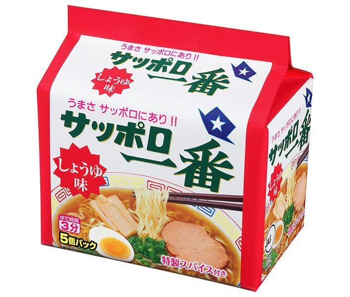 サンヨー食品 サッポロ一番 しょうゆ味 5食パック×6個入【日本出荷】