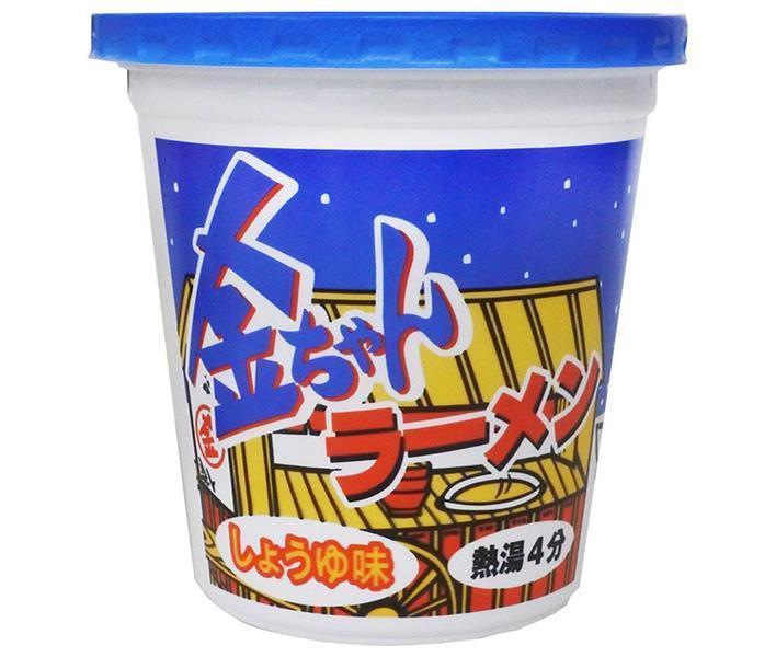 徳島製粉 金ちゃんラーメンカップ しょうゆ味 71g×12個入【日本出荷】