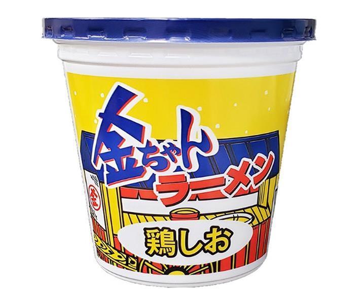 徳島製粉 金ちゃんラーメンカップ 鶏しお 73g×12個入【日本出荷】