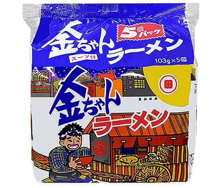 徳島製粉 金ちゃんらーめん 5食パック×6袋入【日本出荷】