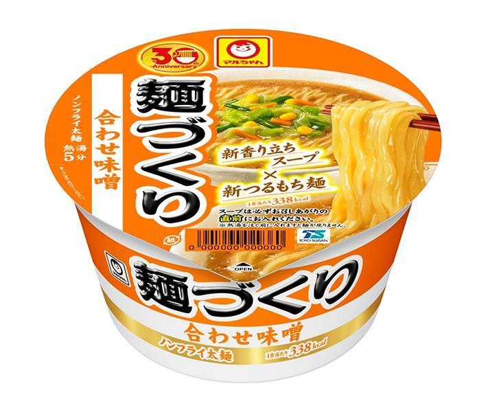 東洋水産 マルちゃん 麺づくり 合わせ味噌 104g×12個入【日本出荷】
