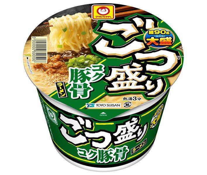 東洋水産 マルちゃん ごつ盛り コク豚骨ラーメン 115g×12個入【日本出荷】