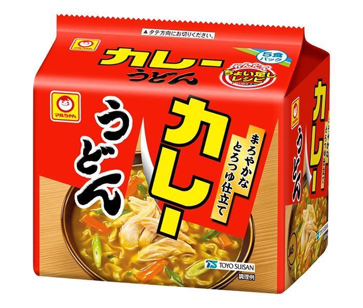 東洋水産 カレーうどん 甘口 5食パック×6個入【日本出荷】