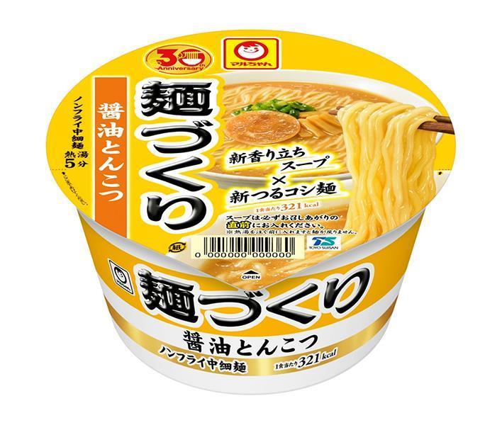 東洋水産 マルちゃん 麺づくり 醤油とんこつ 91g×12個入【日本出荷】