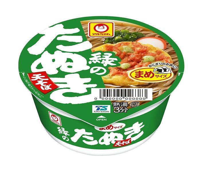 Toyo Suisan Maru-chan Green Mametanuki Tensoba (for the West) 45g x 24 (12 x 2) pieces [Shipped in Japan]