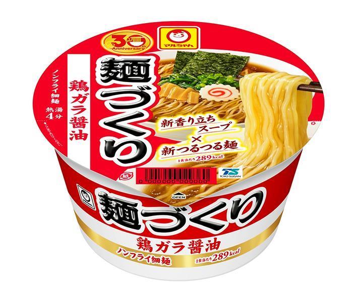 東洋水産 マルちゃん 麺づくり 鶏ガラ醤油 97g×12個入【日本出荷】