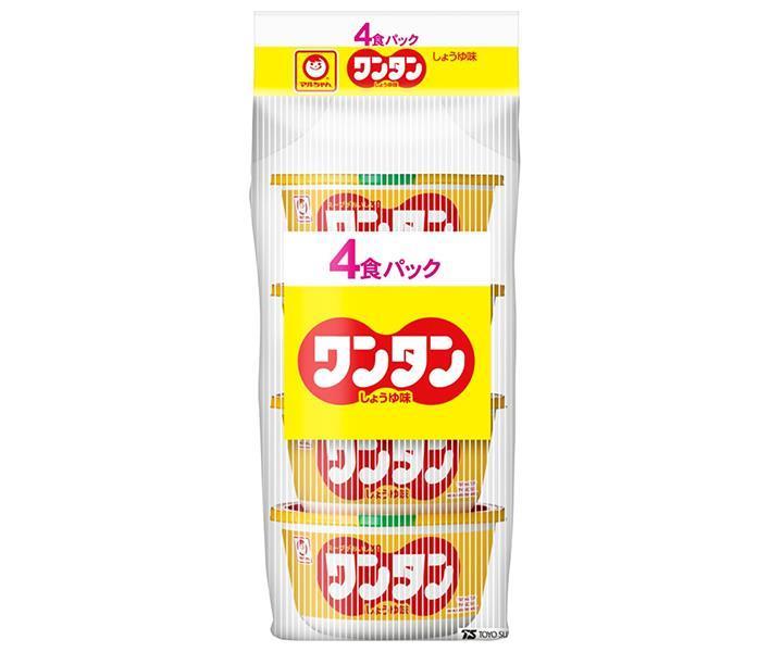 Toyo Suisan Maruchan Wonton Soy Sauce Flavor 4P (32g x 4 servings) x 6 bags [Shipped in Japan]