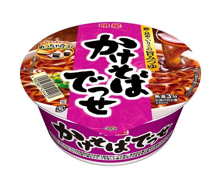 明星食品 かけそばでっせ 67g×12個入【日本出荷】