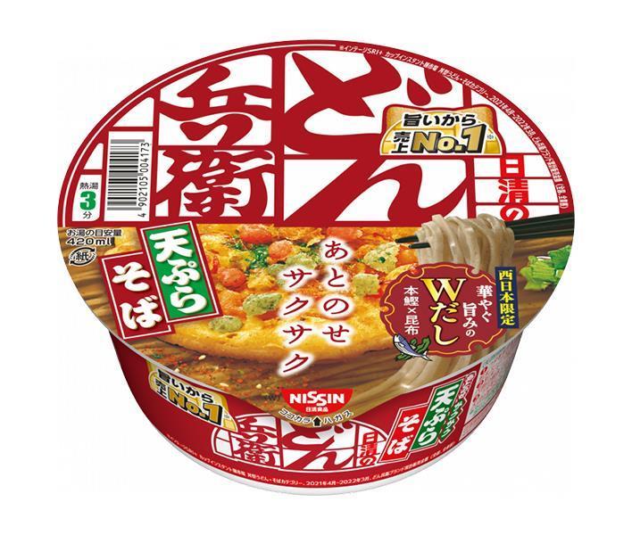 日清食品 日清のどん兵衛 天ぷらそば[西] 100g×12個入【日本出荷】