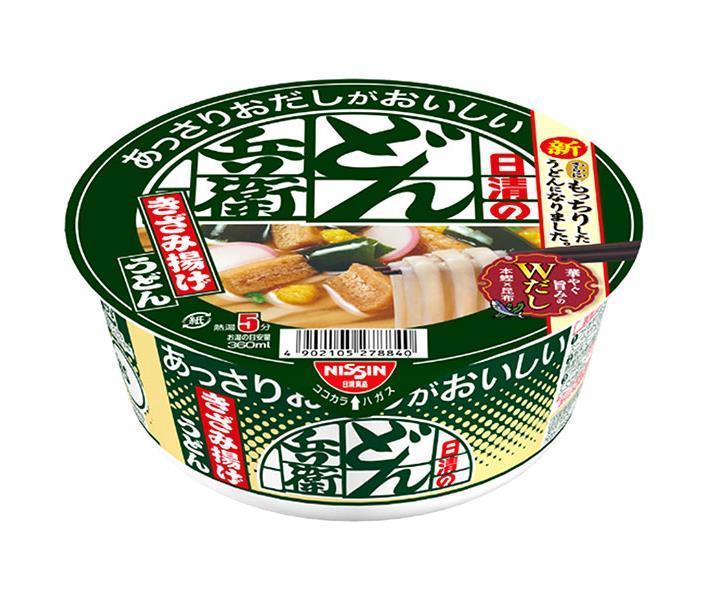 Nissin Foods Nissin's light and delicious Donbei Kizamiage Udon 68g x 12 pieces [Shipped in Japan]