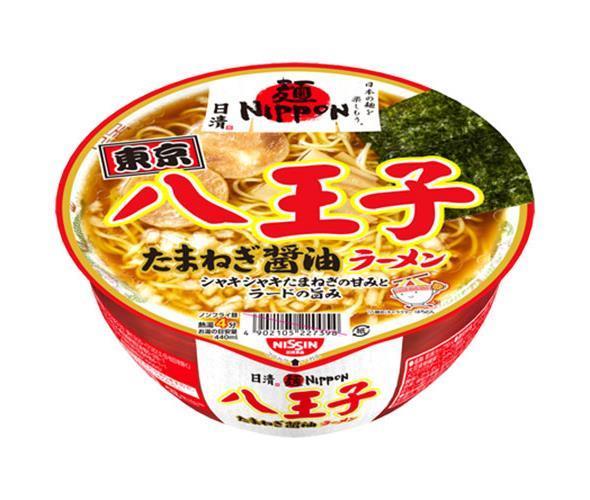 日清食品 麺ニッポン 八王子たまねぎ醤油ラーメン 112g×12個入【日本出荷】