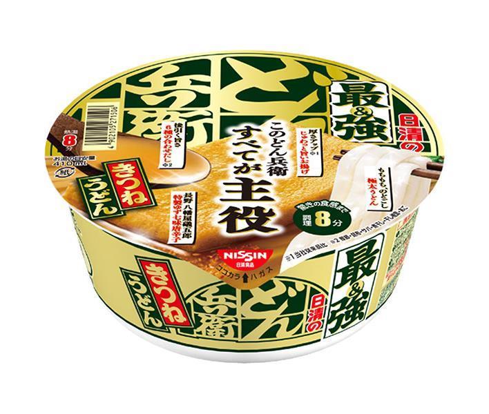 Nissin Foods Nissin's Strongest Donbei Kitsune Udon 93g x 12 pieces [Shipped in Japan]