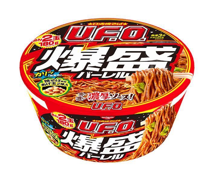 日清食品 日清焼そばU.F.O. 爆盛バーレル 223g×6個入【日本出荷】