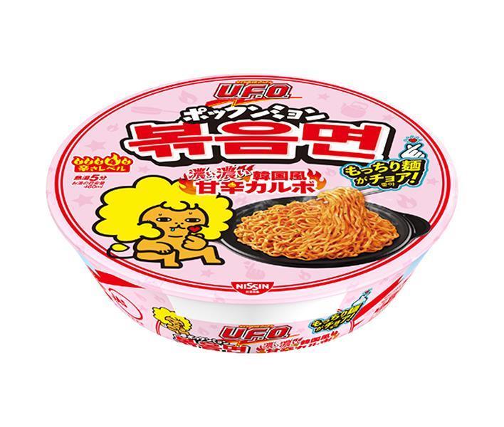 Nissin Foods Nissin Yakisoba U.F.O. Bokkeun-myeon Thick Korean style sweet and spicy carbo 101g x 12 pieces [Shipped in Japan]