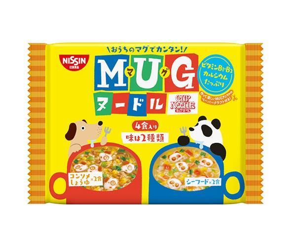 Nissin Foods Nissin Mug Noodles 4 servings (94g) x 12 pieces [Shipped in Japan]