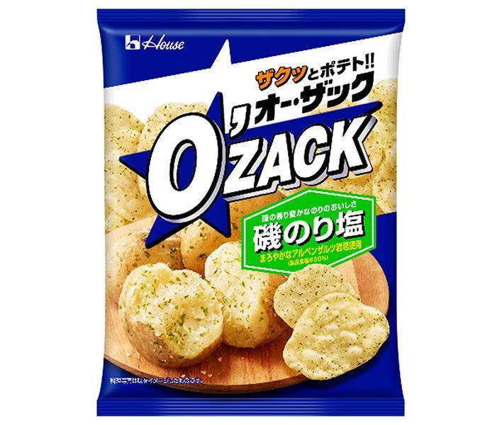 ハウス食品 オー ザック 磯のり塩味 55g×24袋入【日本出荷】