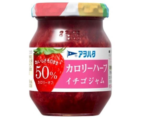アヲハタ カロリーハーフ イチゴジャム 150g瓶×12個入【日本出荷】