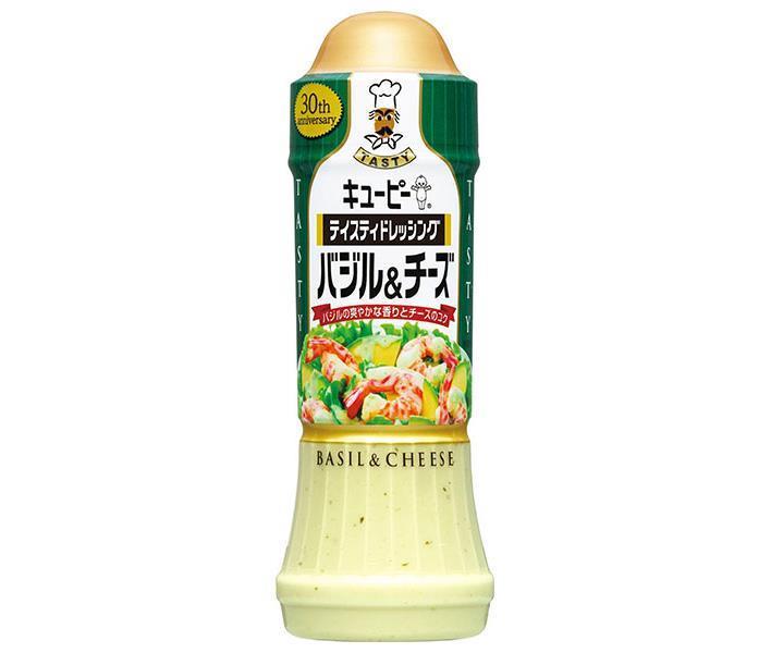Kewpie Tasty Dressing Basil & Cheese 210ml plastic bottle x 12 pieces [shipped in Japan]