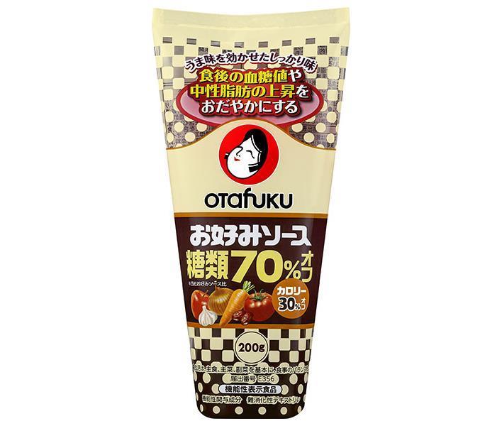 オタフク お好みソース 糖類70％オフ 200g×12本入【日本出荷】