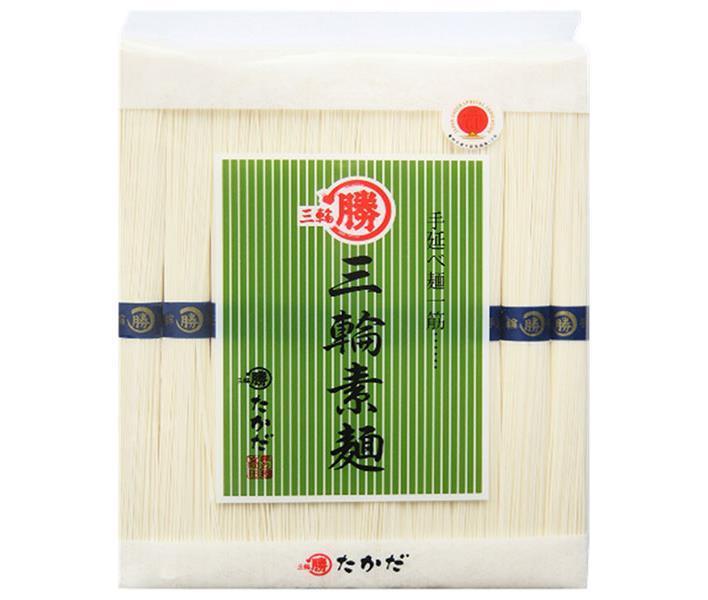 マル勝高田 三輪素麺 徳判 1kg×9個入【日本出荷】
