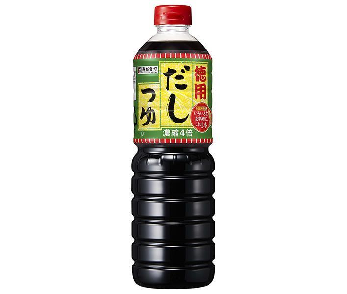 Kotobukiya Big Size Economical Dashi Soup 4x Concentration 1L PET Bottle x 12 Bottles [Shipped in Japan]