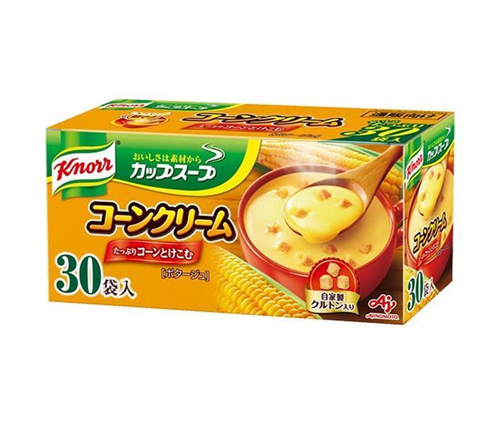 味の素 クノール カップスープ コーンクリーム (18.6g×30袋)×1箱入【日本出荷】
