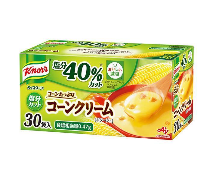 Ajinomoto Knorr Cup Soup Corn Cream (salt cut) (18.9g x 30 bags) x 1 box [shipped in Japan]