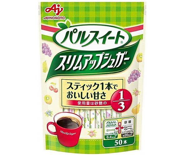 味の素 パルスイート スリムアップシュガー スティック 80g(1.6g×50本)×10袋入【日本出荷】