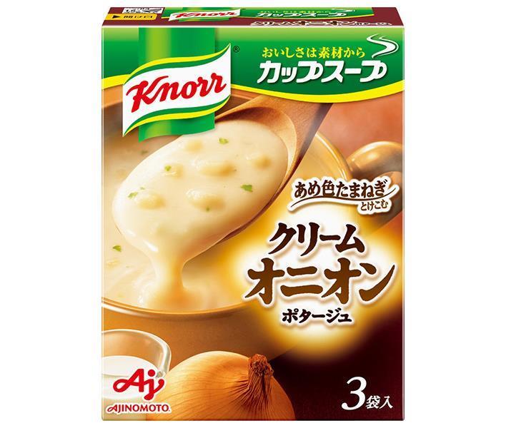 味の素 クノール カップスープ クリームオニオンポタージュ (18.1g×3袋)×10箱入【日本出荷】