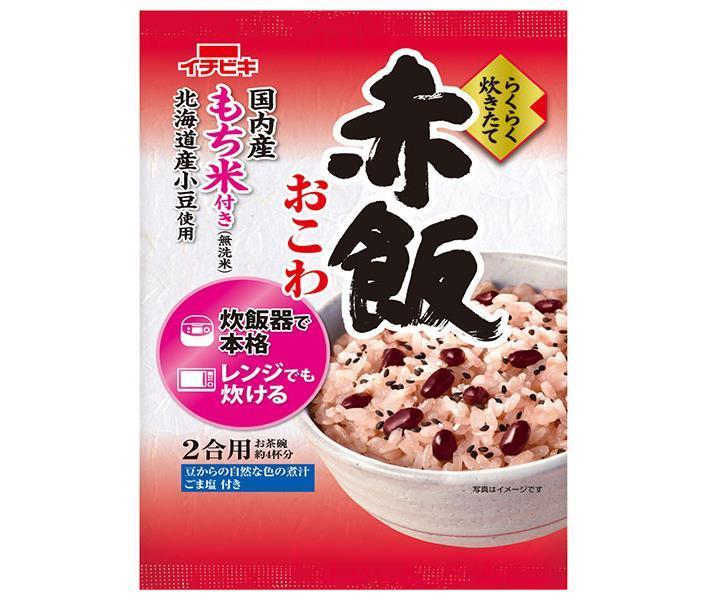 イチビキ らくらく炊きたて 赤飯おこわ 383g×6個入【日本出荷】
