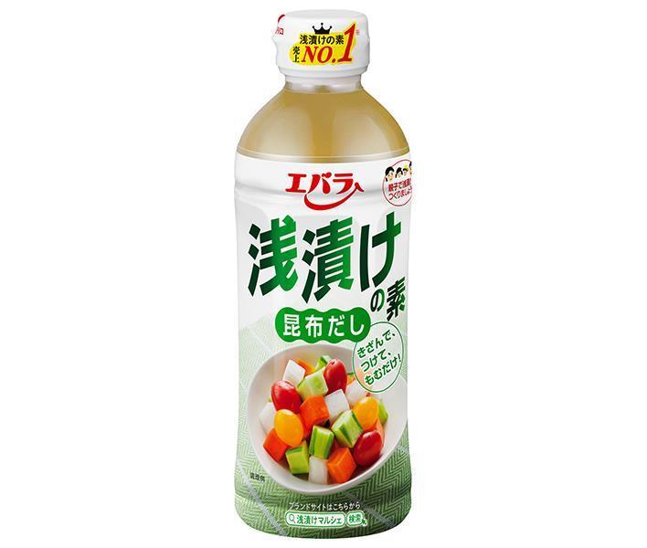 エバラ食品 浅漬けの素 昆布だし 500mlペットボトル×12本入【日本出荷】