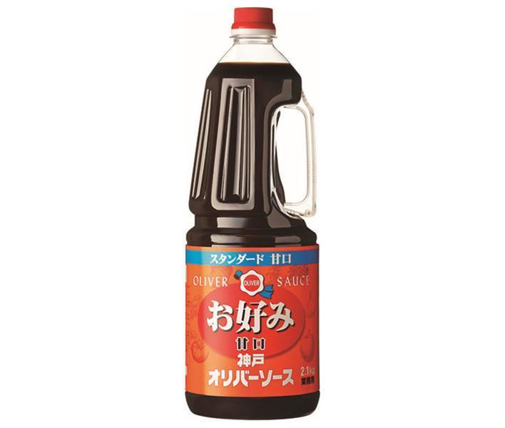 オリバーソース スタンダード 甘口お好みソース 2.1kg×6本入【日本出荷】